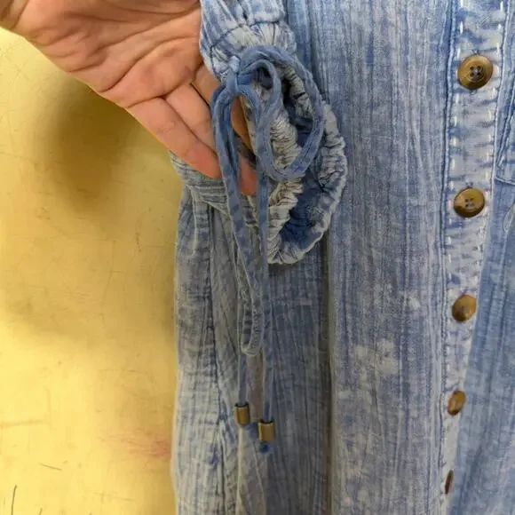 Free People Maya Tiered Midi Dress Size Small - Picture 11 of 11